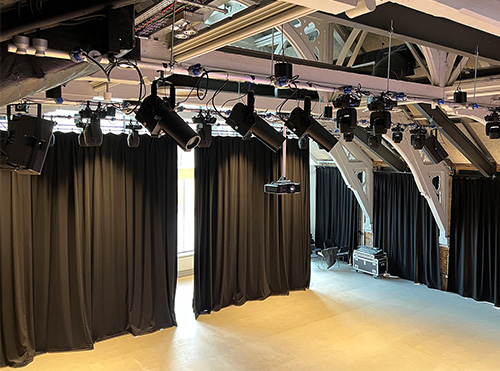 design specialist entertainment venue led lighting installation